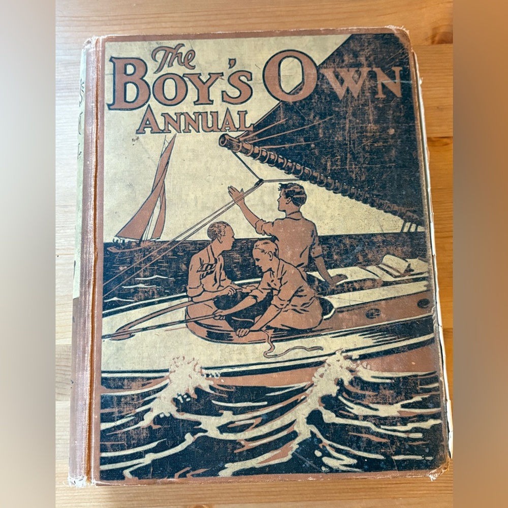 🧡 2/$15 🧡 Vintage 'The Boy's Own Annual' Book